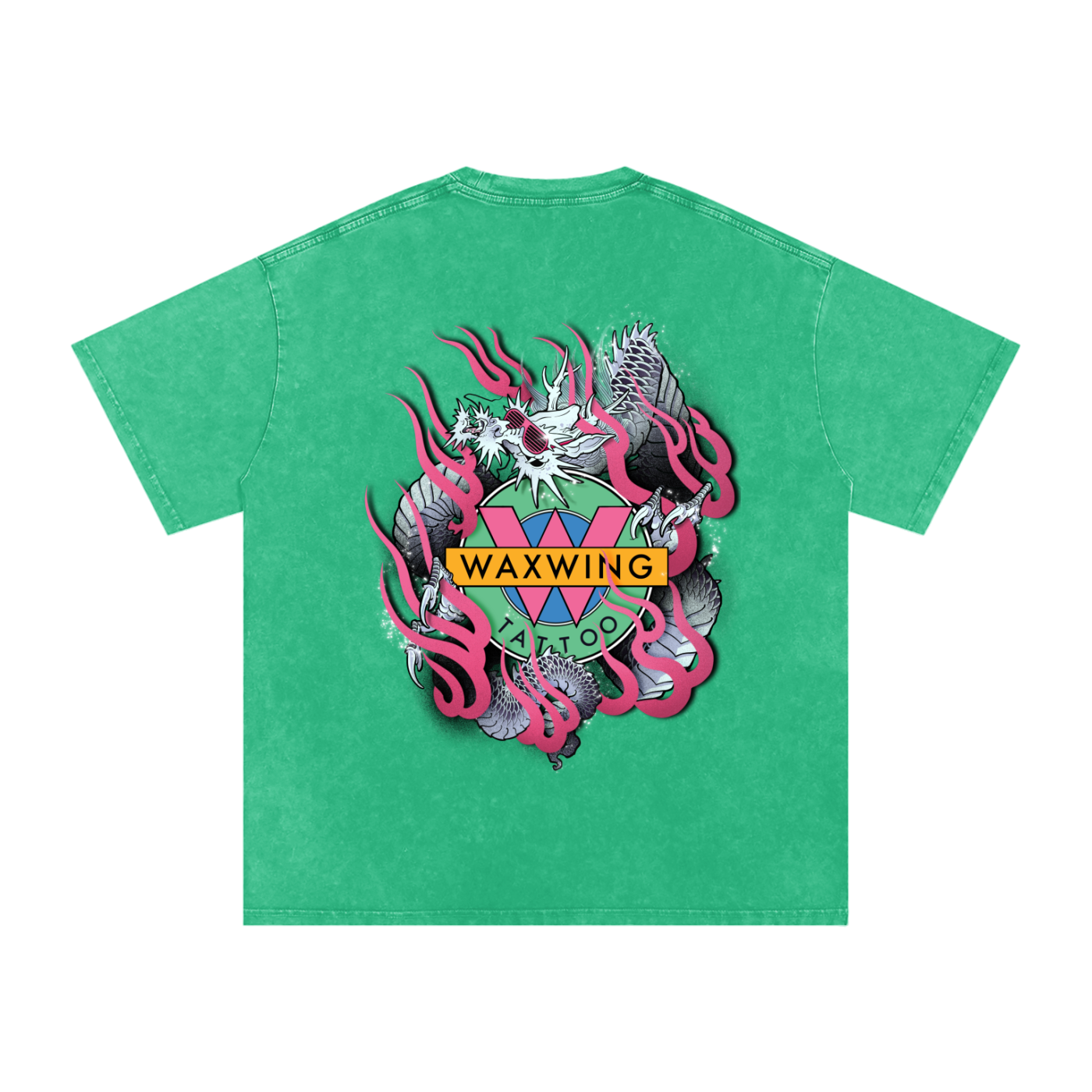 Cool Dragon Snow-washed