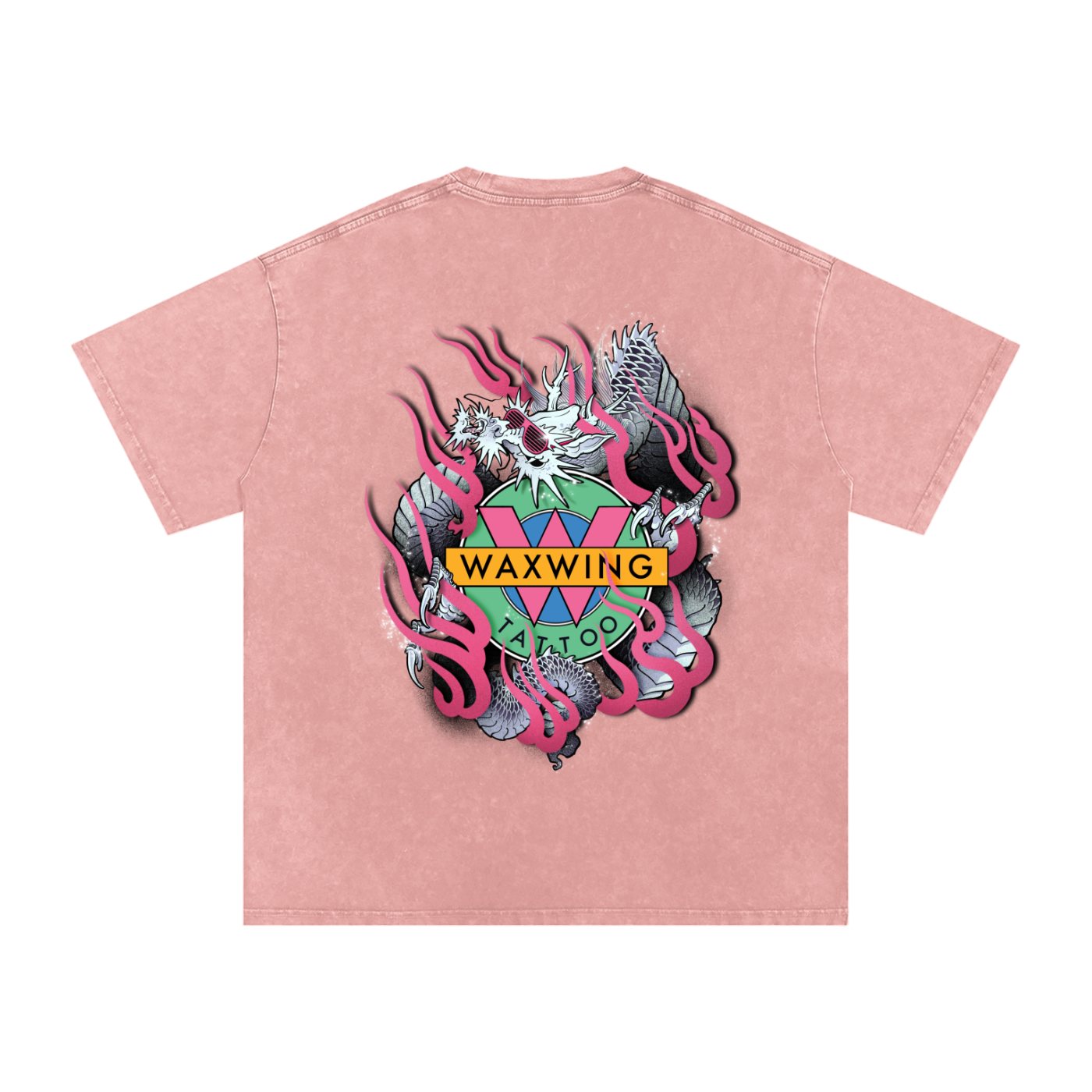 Cool Dragon Snow-washed