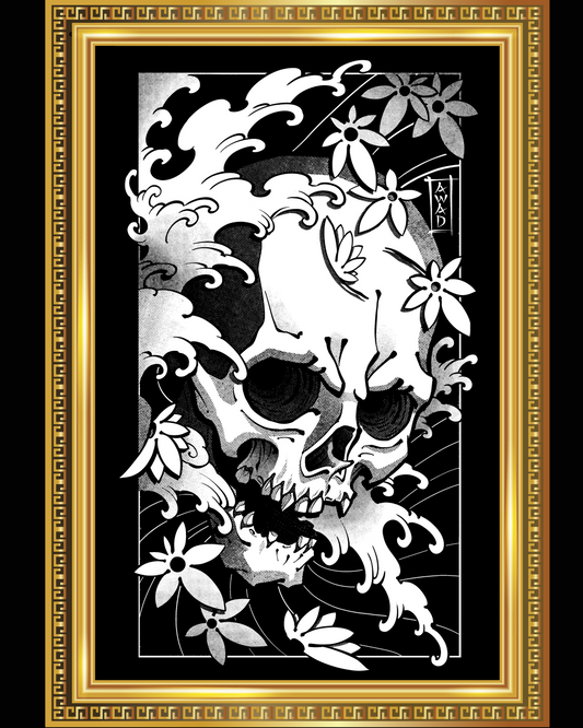 spooky flower man