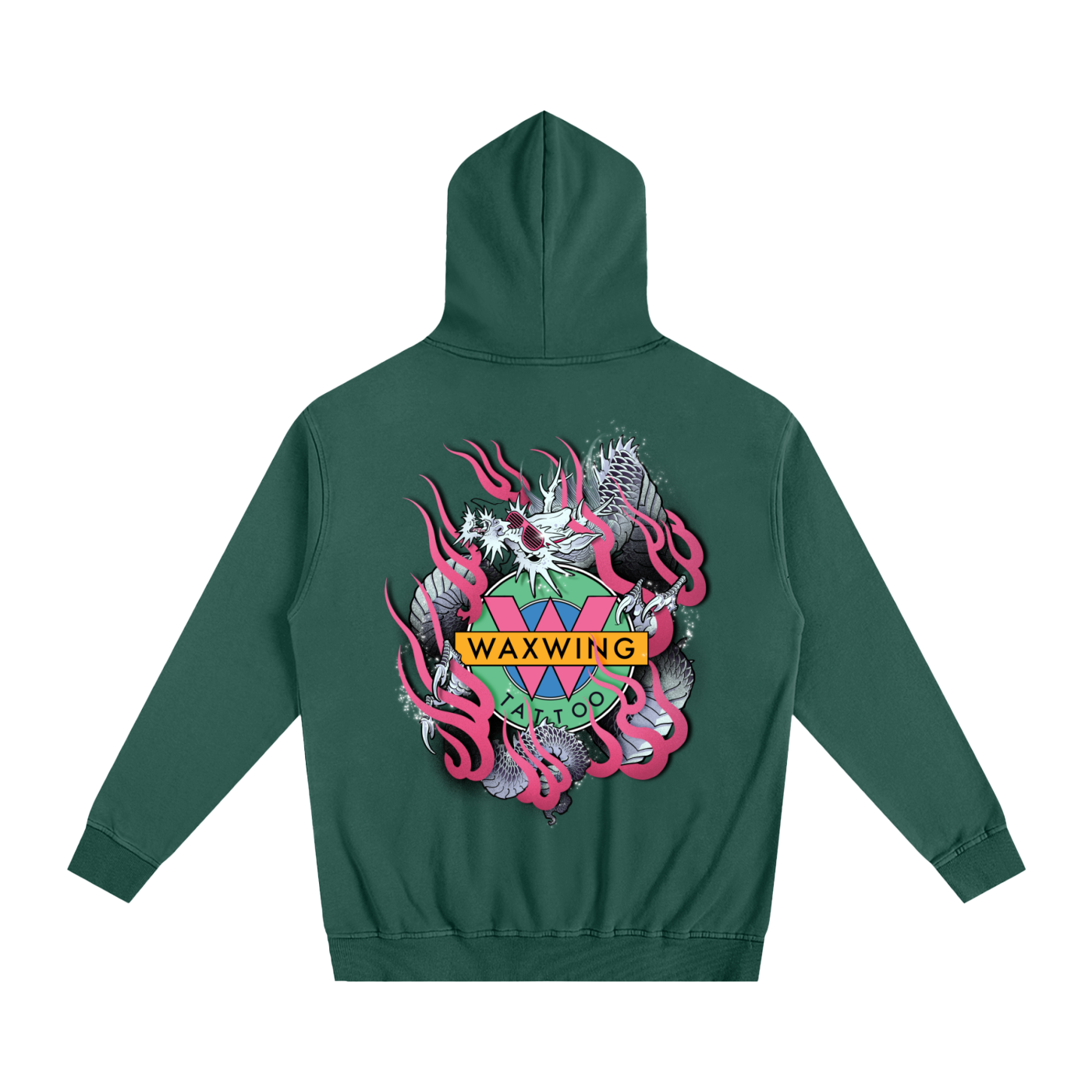 Cool Dragon Jumpsuit Oversized Hoodie