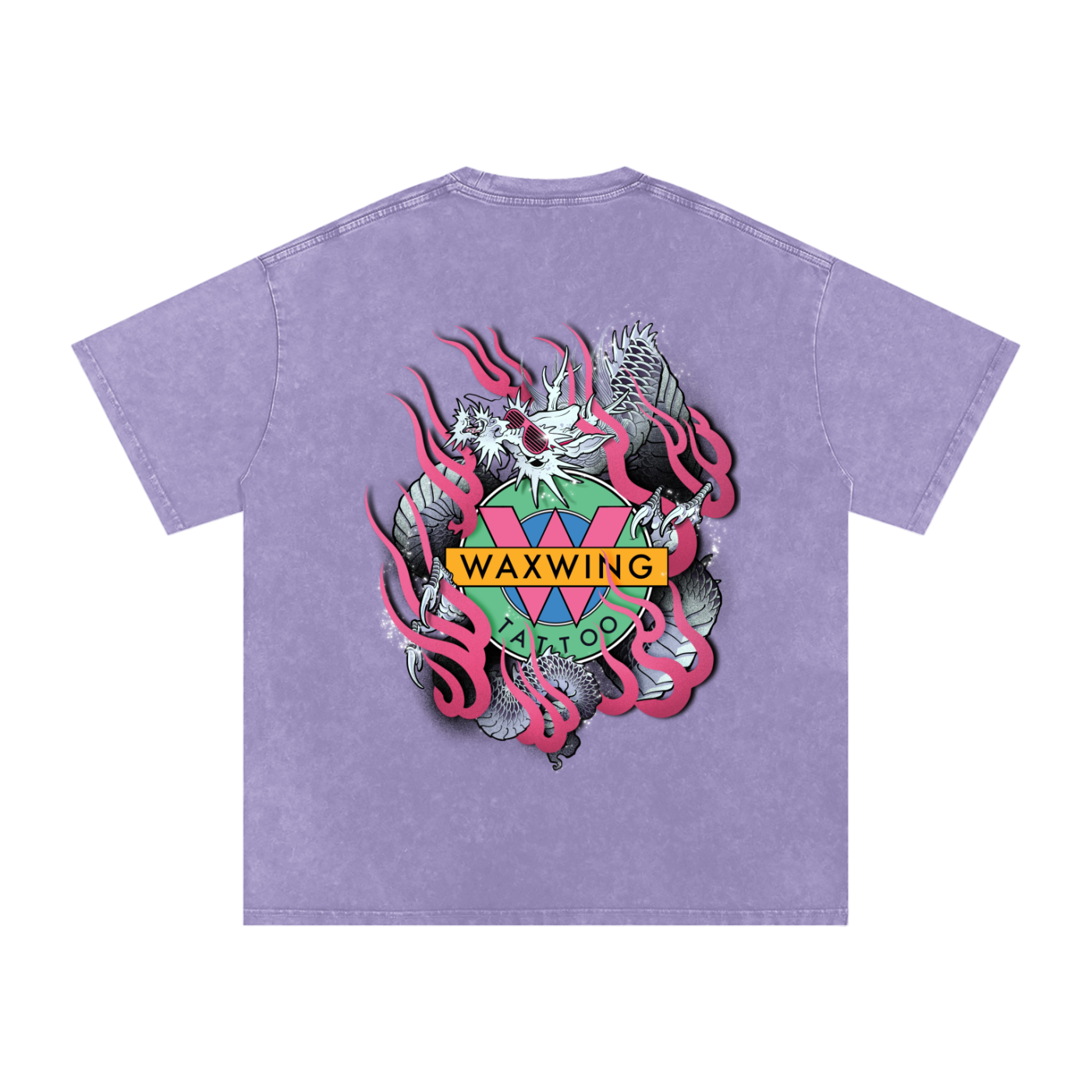 Cool Dragon Snow-washed