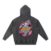 Cool Dragon Snow Wash Fleece Oversize Hoodie