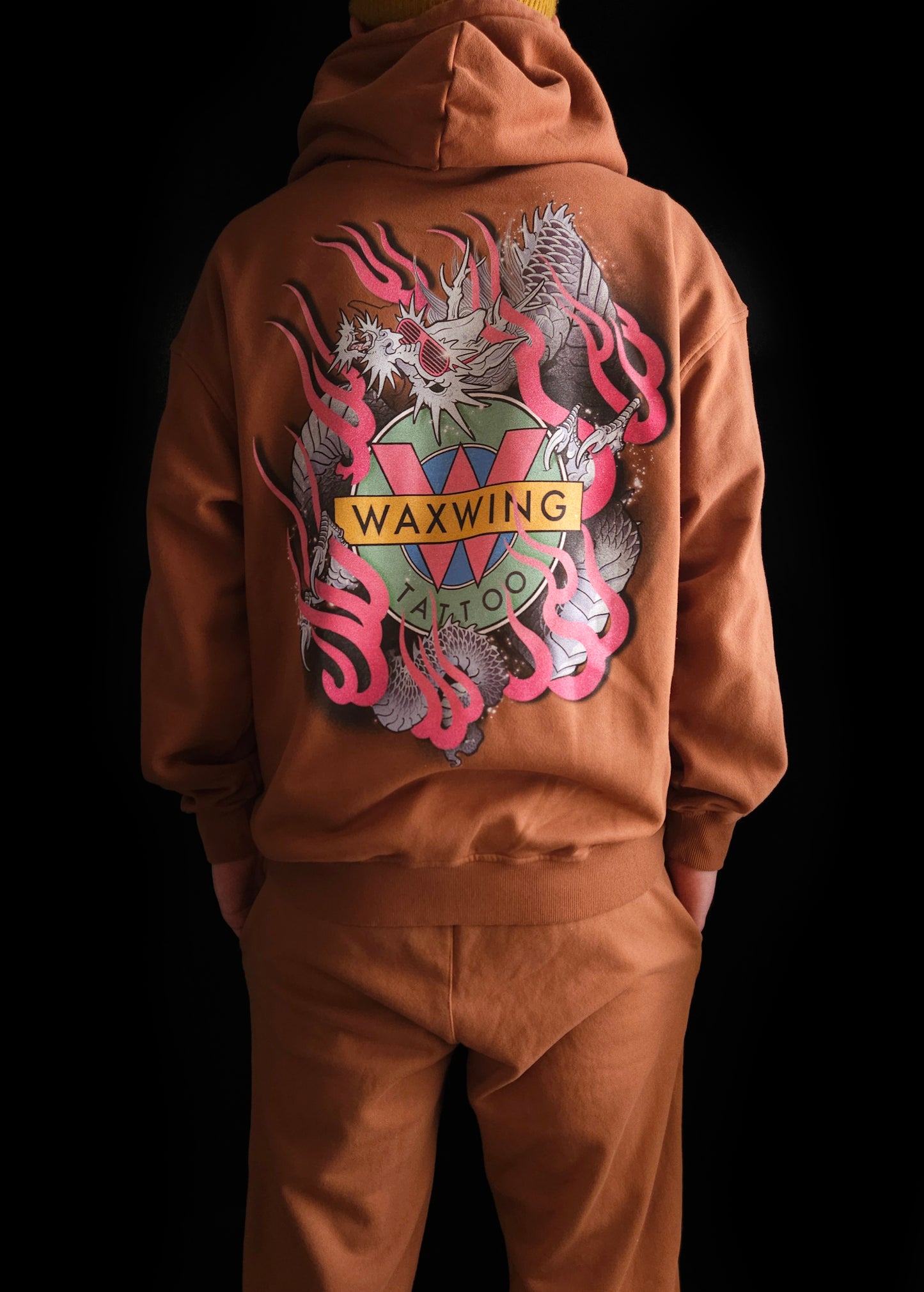Cool Dragon Jumpsuit Oversized Hoodie