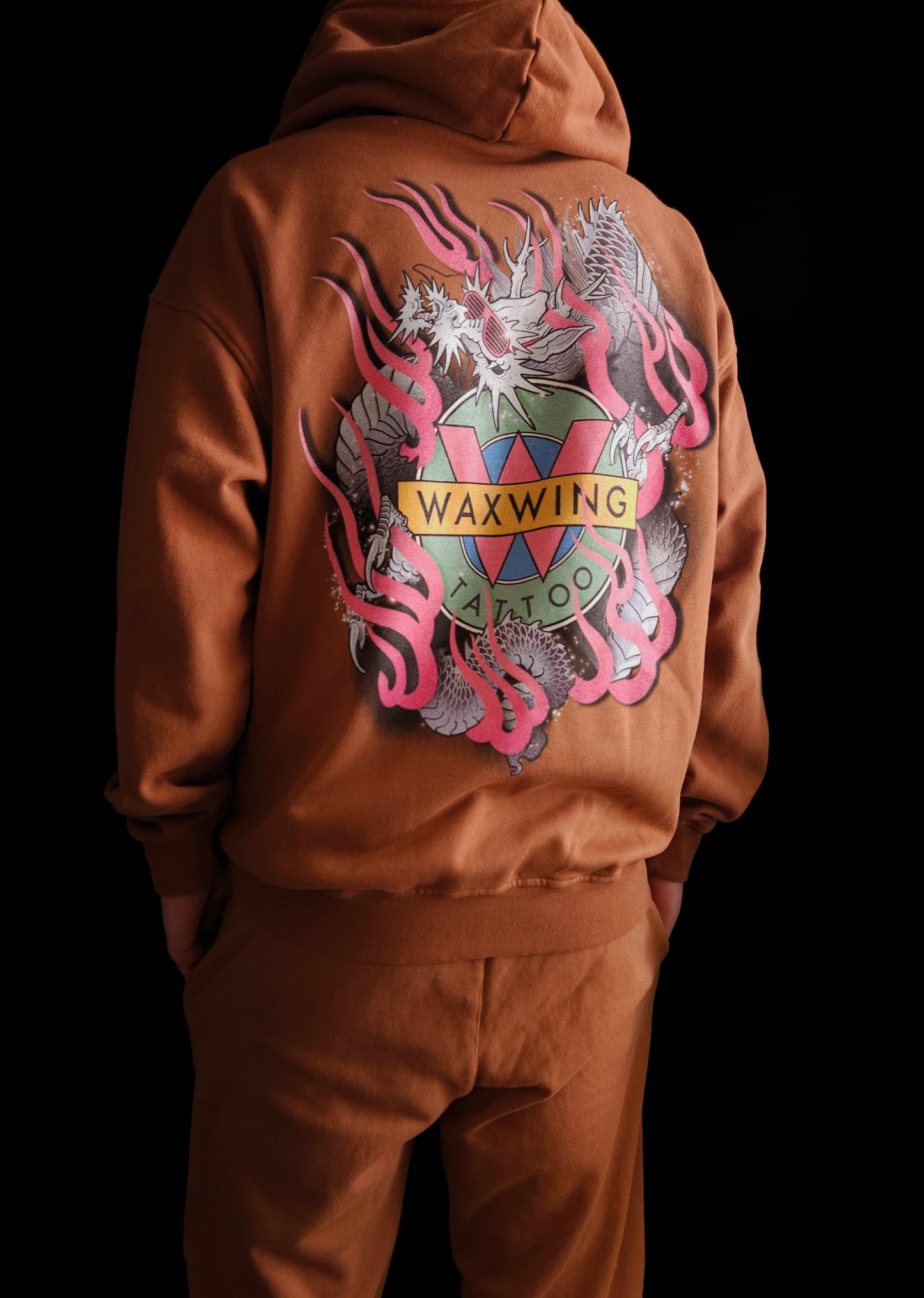 Cool Dragon Jumpsuit Oversized Hoodie
