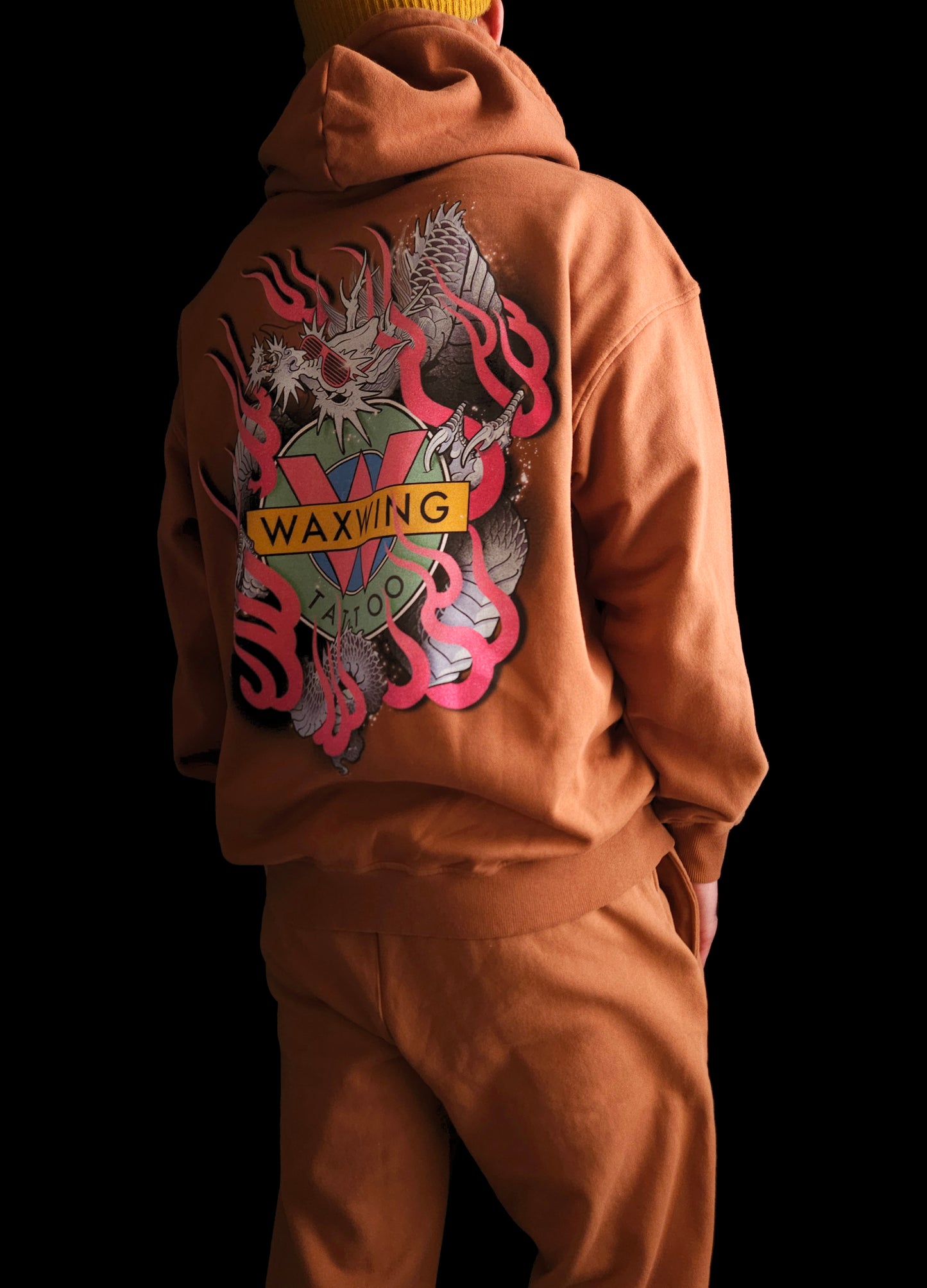 Cool Dragon Jumpsuit Oversized Hoodie