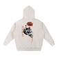 Snow Wash Fleece Oversize Hoodie